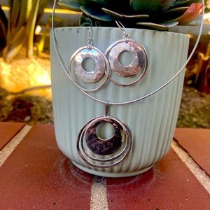 Silpada Hammered Sterling Silver Set